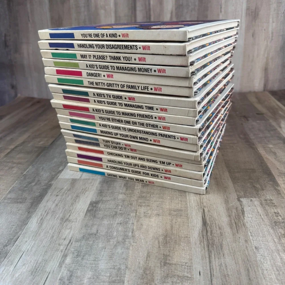 Joy Wilt Ready Set Grow Series 18 Books Weekly Reader 1978 Vintage Hardback Lot